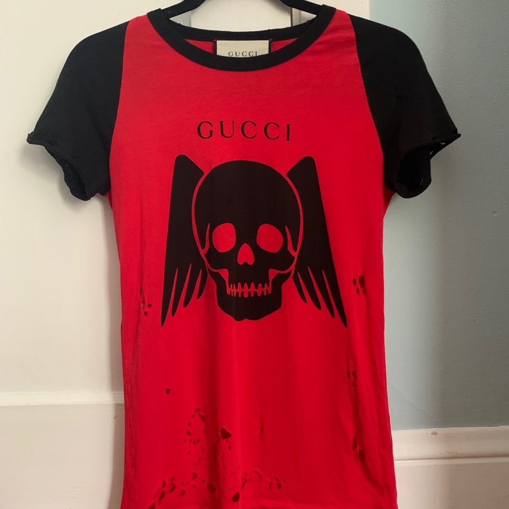 Gucci Skull Baseball Tee